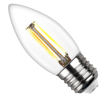 Лампа VINTAGE LED FILAMENT свеча C37 E27 7W 4000K
